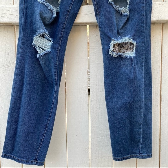 Emery Rose High Waist distressed jeans Size 1XL - Picture 4 of 10